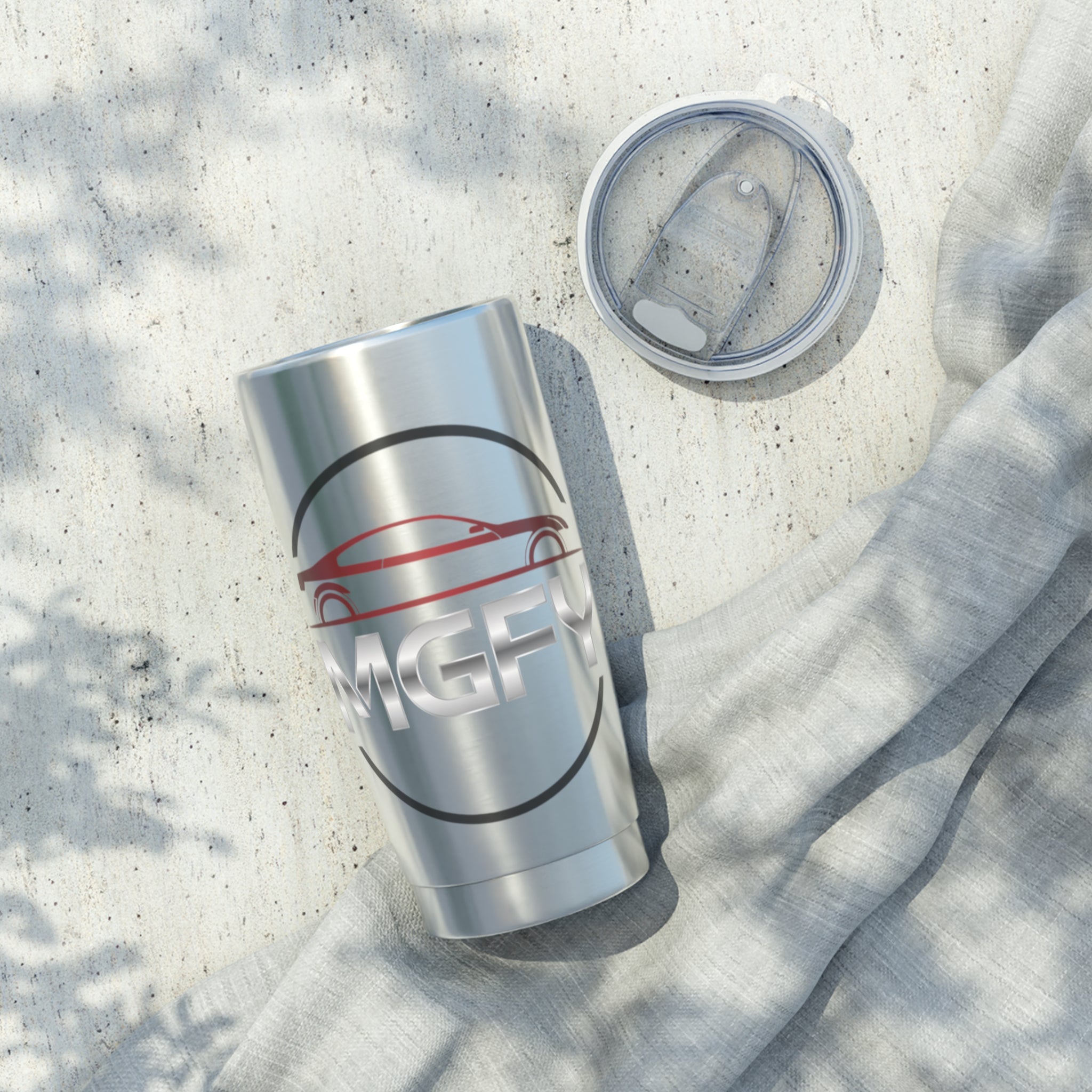 Vagabond 20oz Tumbler — MGFY Logo Stainless Travel Cup