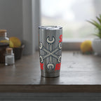 Eat Sleep Work Repeat 20oz Tumbler — Stainless Travel Cup for Commuters & Office Workers