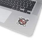 MGFY Mechanic Tools Kiss-Cut Sticker — Wrench, Piston & Gear Design