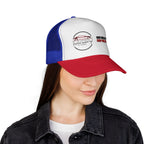 MGFY Logo Trucker Cap — Vintage 'Old Saying' Patch