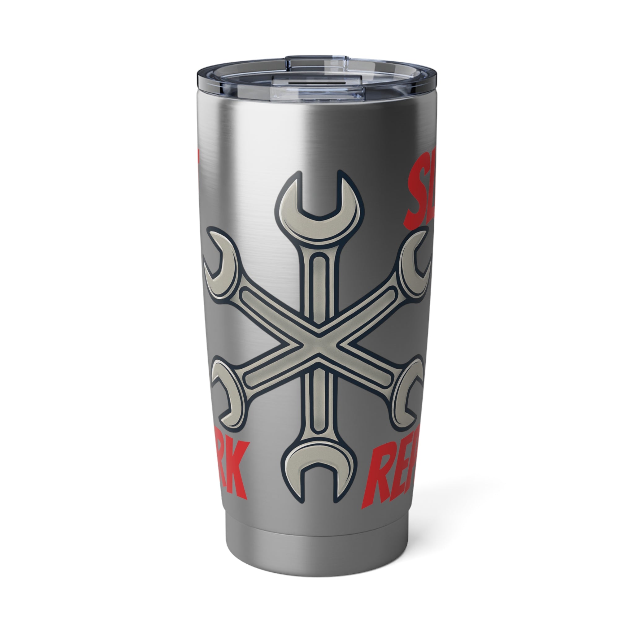 Eat Sleep Work Repeat 20oz Tumbler — Stainless Travel Cup for Commuters & Office Workers