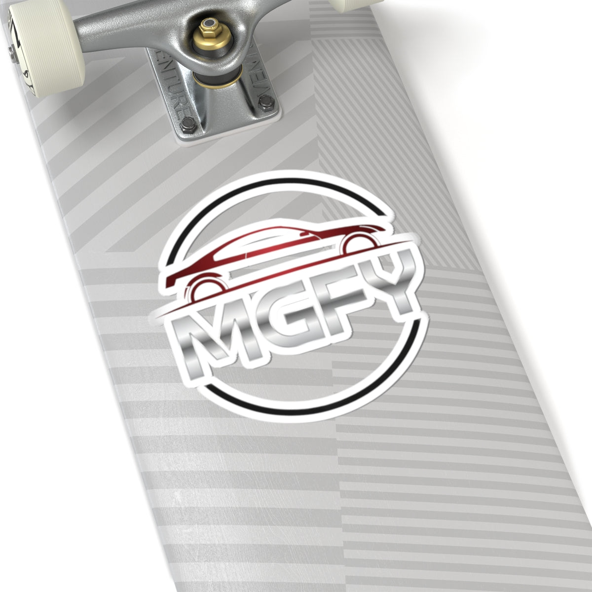 MGFY Logo Kiss-Cut Sticker — Branded Laptop & Water Bottle Decal