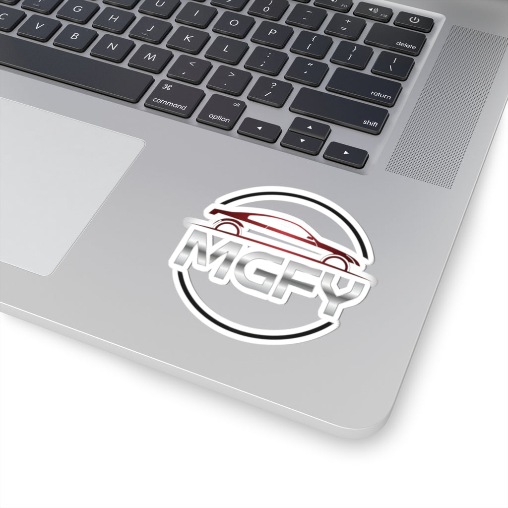 MGFY Logo Kiss-Cut Sticker — Branded Laptop & Water Bottle Decal