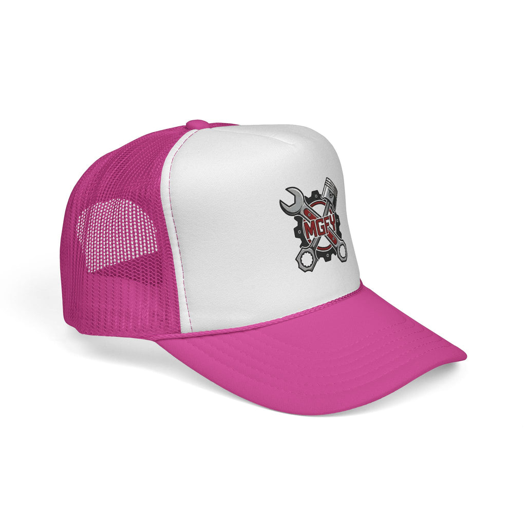 'My Garage For You' Logo Trucker Cap — Mechanic Hat