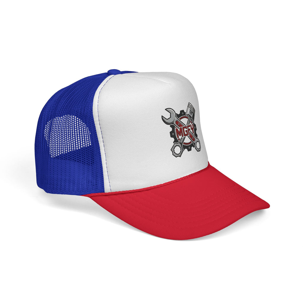 'My Garage For You' Logo Trucker Cap — Mechanic Hat