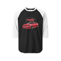 MGFY Custom Car Raglan Shirt — MGFY Logo Tee