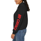 Eat Sleep Work Repeat wrench design Hoodie | My Garage sleeve print