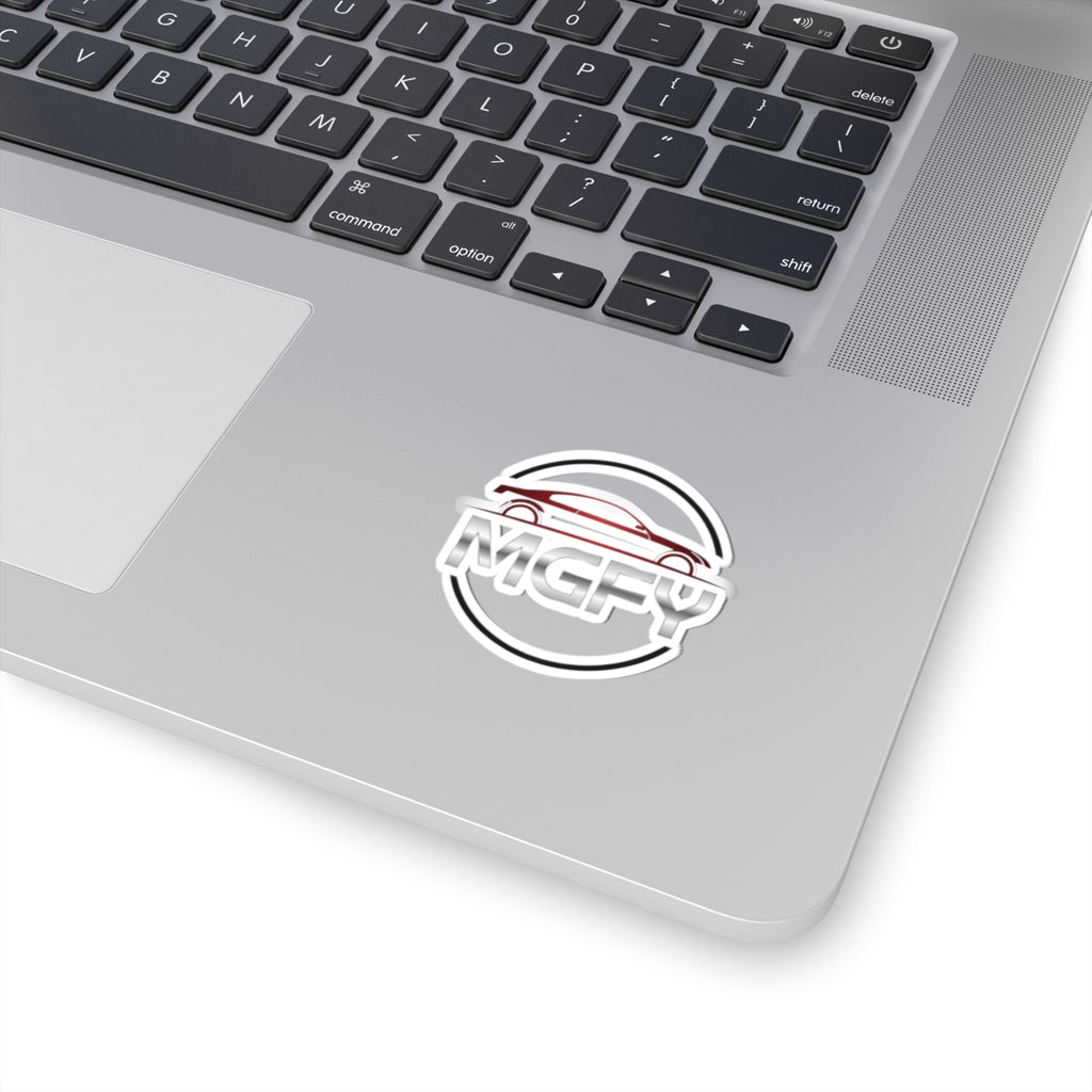 MGFY Logo Kiss-Cut Sticker — Branded Laptop & Water Bottle Decal