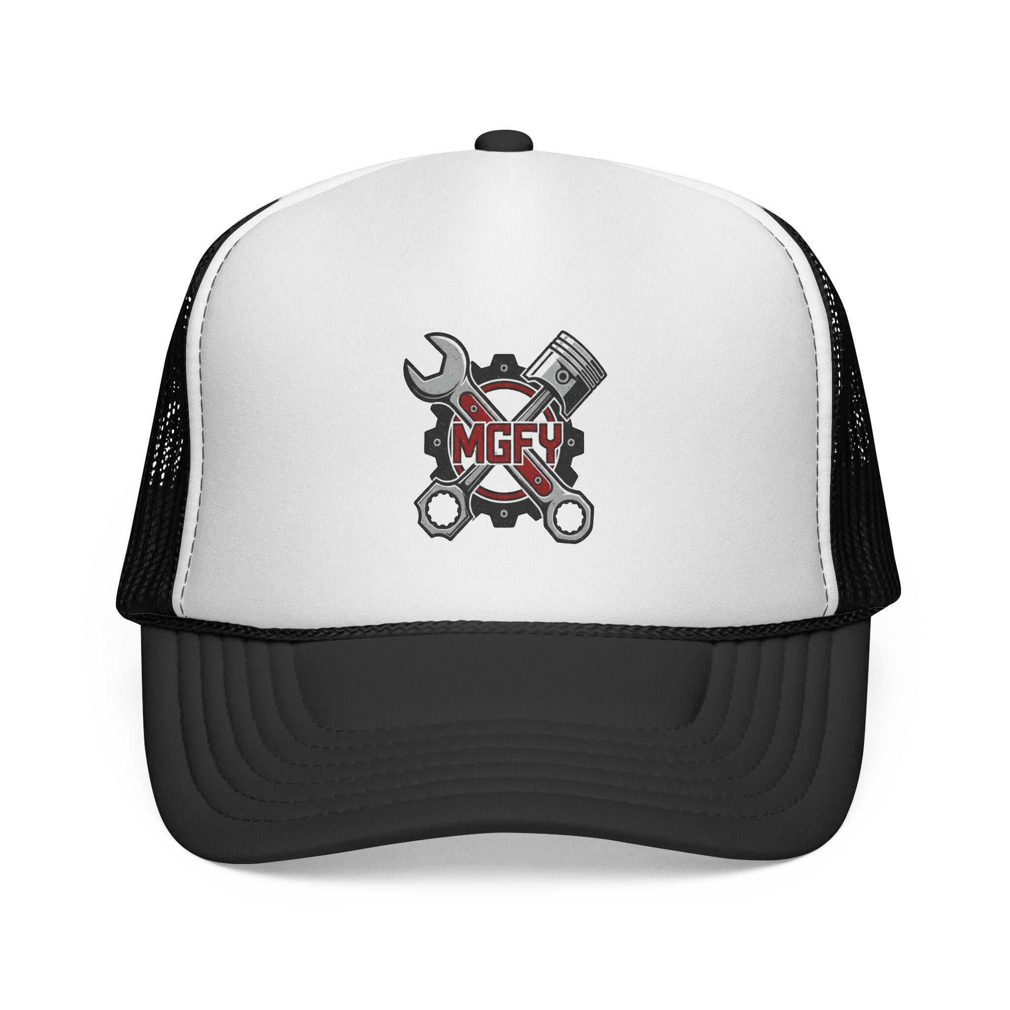 'My Garage For You' Logo Trucker Cap — Mechanic Hat