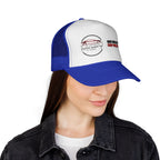 MGFY Logo Trucker Cap — Vintage 'Old Saying' Patch