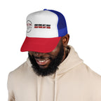 MGFY Logo Trucker Cap — Vintage 'Old Saying' Patch