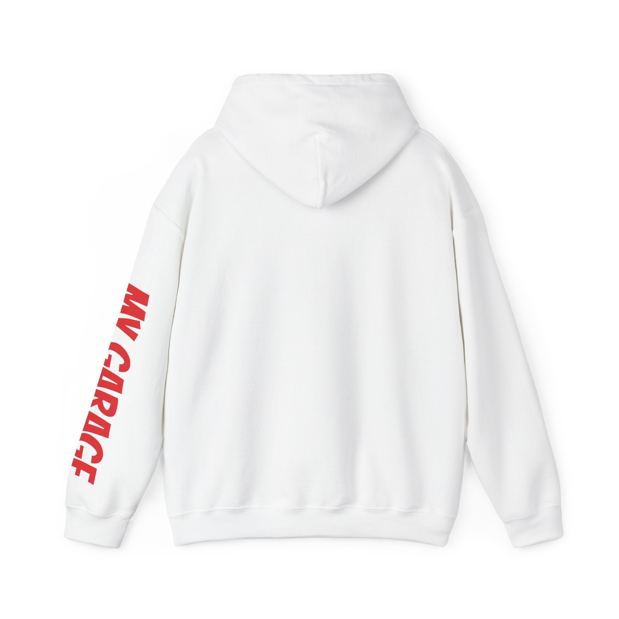 Eat Sleep Work Repeat wrench design Hoodie | My Garage sleeve print