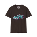 MGFY Supercar Tee — Neon Retro Sports Car Graphic T-Shirt