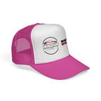 MGFY Logo Trucker Cap — Vintage 'Old Saying' Patch